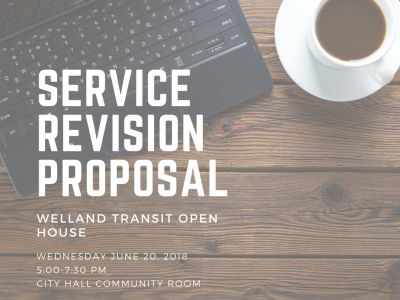 Welland transit open house